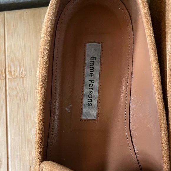 Emme Parsons Danielle Loafers - Fawn Suede (Caramel suede) 37.5 (7.5 US) - Picture 3 of 16